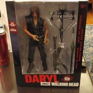 The Walking Dead 10" DARYL DIXON Figure ( rocket launcher version)